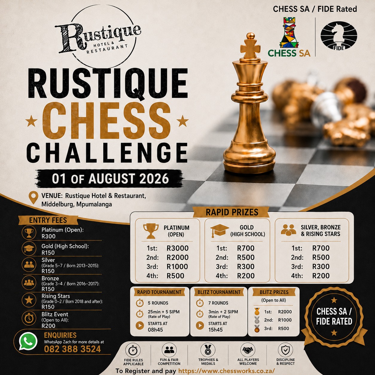 Rustique Chess Challenge